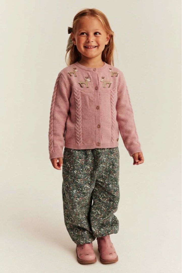 Chikeeduck Knitted Cardigan (Category: Babies & Kids Fashion) located in Pasay City. Submitted by littlebebekidsstuff (Listing ID 1468507435, Image 1). Description: Size: 110 / 3-4y.
