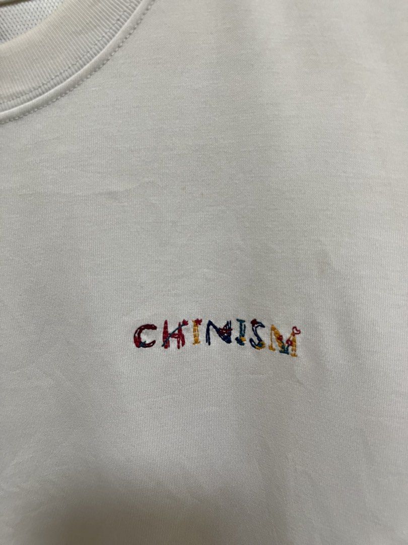 Chinism White Embroidered Design Shirt (Category: Tshirts & Polo Shirts ) located in Manila. Submitted by thriftpoint99 (Listing ID 1468690614, Image 3). Description: 22.5x28.5 Need wash Fresh from bale Excellent condition.