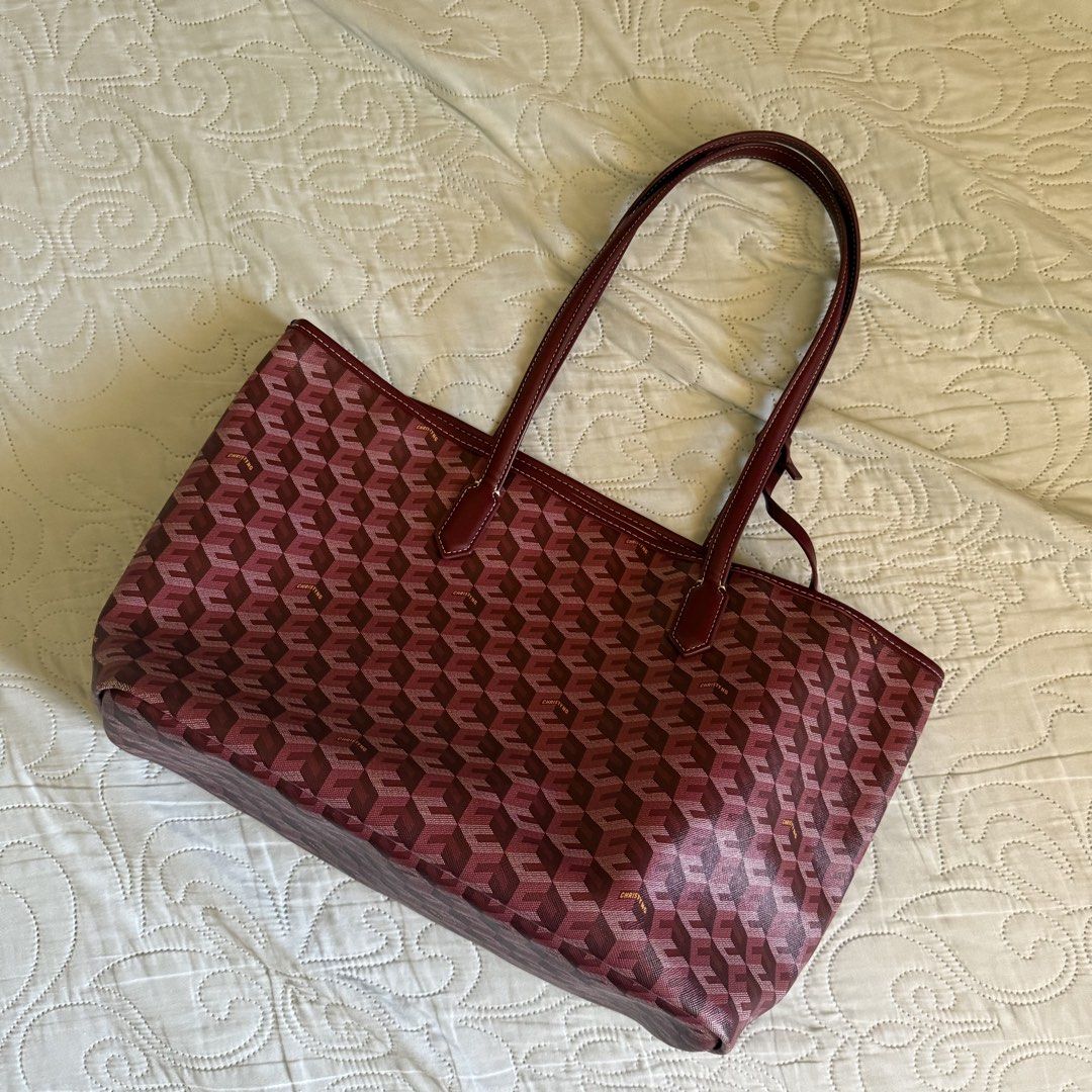 Christy Ng Large Russo Monogram Tote Bag (Authentic) (Category: Tote Bags) located in Batangas. Submitted by ystyledx (Listing ID 1468363940, Image 3). Description: No issues! Rfs: Need funds.