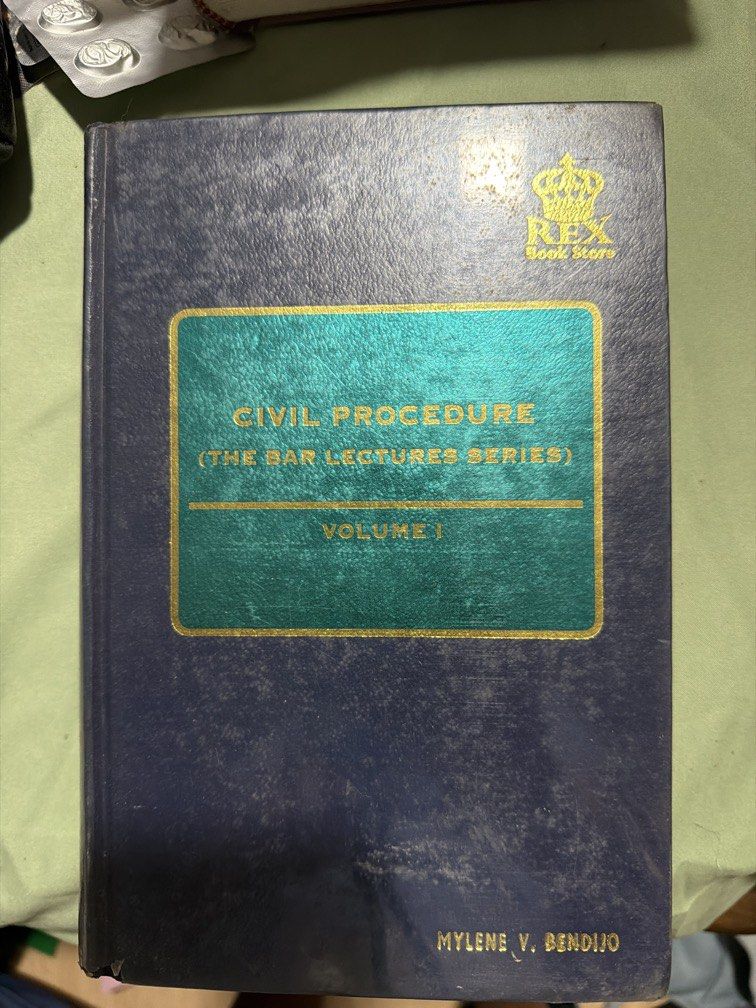 Civil Procedure by Riano Volume 1 (Category: Textbooks) located in Taguig. Submitted by myles51 (Listing ID 1468689421, Image 1). Description: .