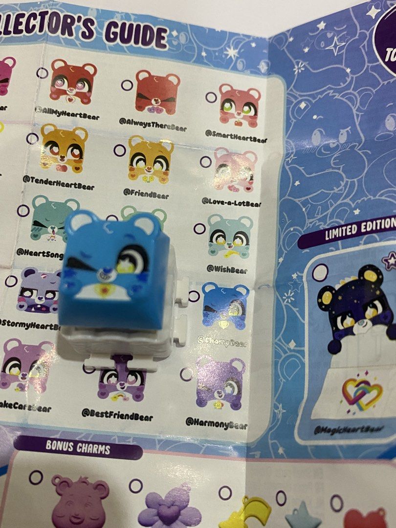Clickeez - ChampBear (Category: Designer & Blind Box Toys) located in Antipolo. Submitted by items4u.177 (Listing ID 1468676628, Image 2). Description: Selling my clickeez dupe. Has a minor flaw like heart paws wearing out. Other than that, It’s condition is good can give freebies like collector’s guide & 2 keychains to display your clickeez !! PM FOR MORE DETAILS.