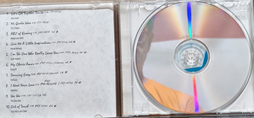 Clubmix Classics XI Compilation Audio CD (Category: CDs & DVDs) located in Manila. Submitted by ruelcabrer77078 (Listing ID 1468689431, Image 2). Description: - Item: Clubmix Classics XI Compilation CD - Format: Standard jewel case with inner insert tracklist - Design: Disc surface features blue print artwork - Track Count: 10 classic tracks - Featured Artists: Steve Walsh, Pino D'Angio, Richard John Smith, Brenda Holloway, Austin Howard, Boney M