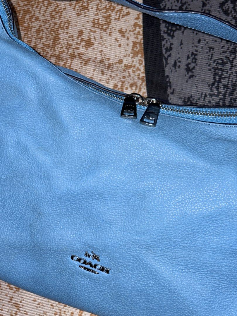 Coach East/West Celeste Hobo Bag (Category: Shoulder Bags) located in Abuyog. Submitted by garments.sl (Listing ID 1468507068, Image 2). Description: Coach East/West Celeste Convertible Hobo (Style F36628) Rank AB Clean and still presentable No flaws.