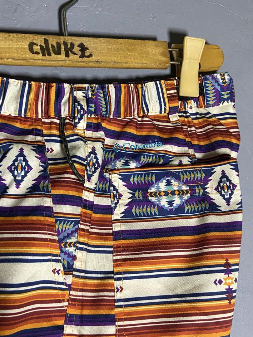 Columbia Native Pattern Belted Short (Category: Activewear) located in Cabuyao City. Submitted by chukz_x (Listing ID 1468674683, Image 3). Description: Columbia Native Pattern Belted Short Size : Large Dimes : 30-34W 20L 11H Condition : like new Issue : none Price : 950 📍READY TO WEAR 📍Cabuyao Laguna .