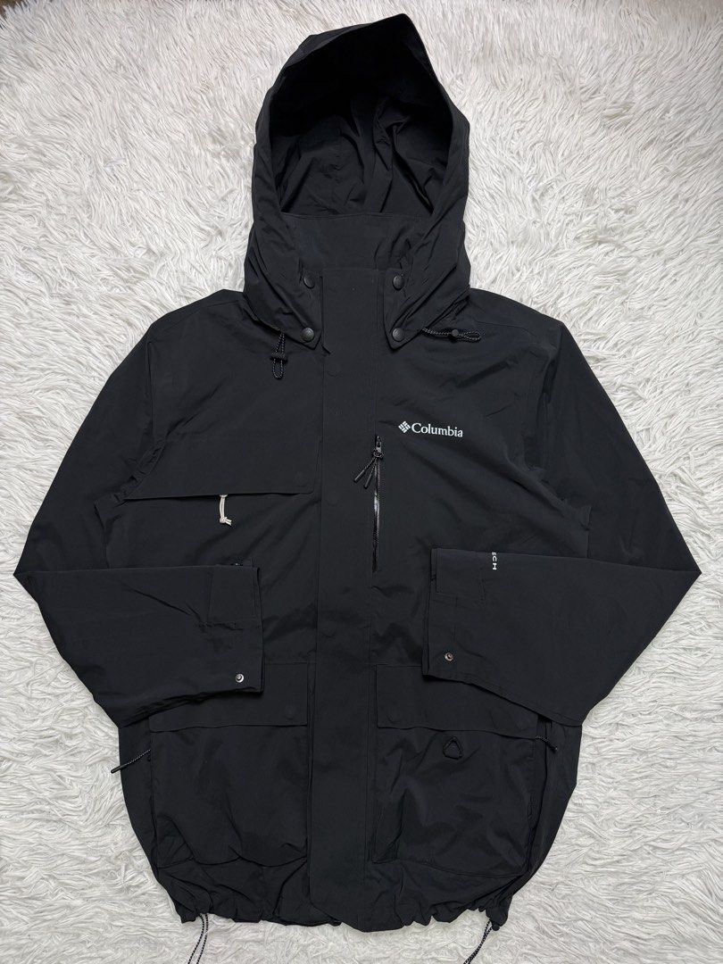 Columbia rain jacket (Category: Coats, Jackets and Outerwear) located in Baguio. Submitted by sellingtonshop (Listing ID 1468529491, Image 2). Description: t24. Columbia landroamer multipocket jacket *breathable, durable, wind and water proof Size: M Dimes: 29*22 Condition: very good Issue: small scratch on letter “C” of its logo Mine: 1280 Steal: 1480 Grab: 1680.
