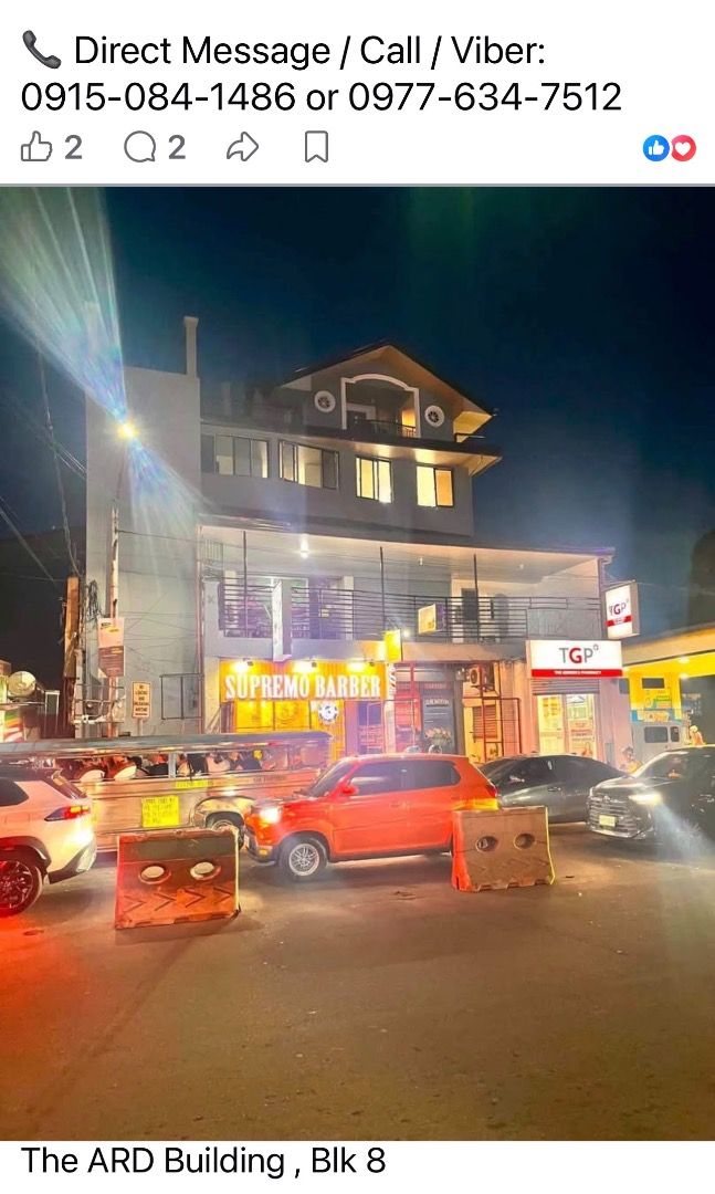 Commercial Spaces for lease (Category: House & Lot) located in Caloocan City. Submitted by caloocan.bulacan (Listing ID 1468527668, Image 2). Description: ARD bldg commercial spaces ground flr to 3rd flr for lease . Size : 7 sqm to 52 sqm ; next to Mercury Drug , Supremo , gasoline station , schools , hospitals , Palengke , UCC schools , MRT 7 Tala ( soon ) .