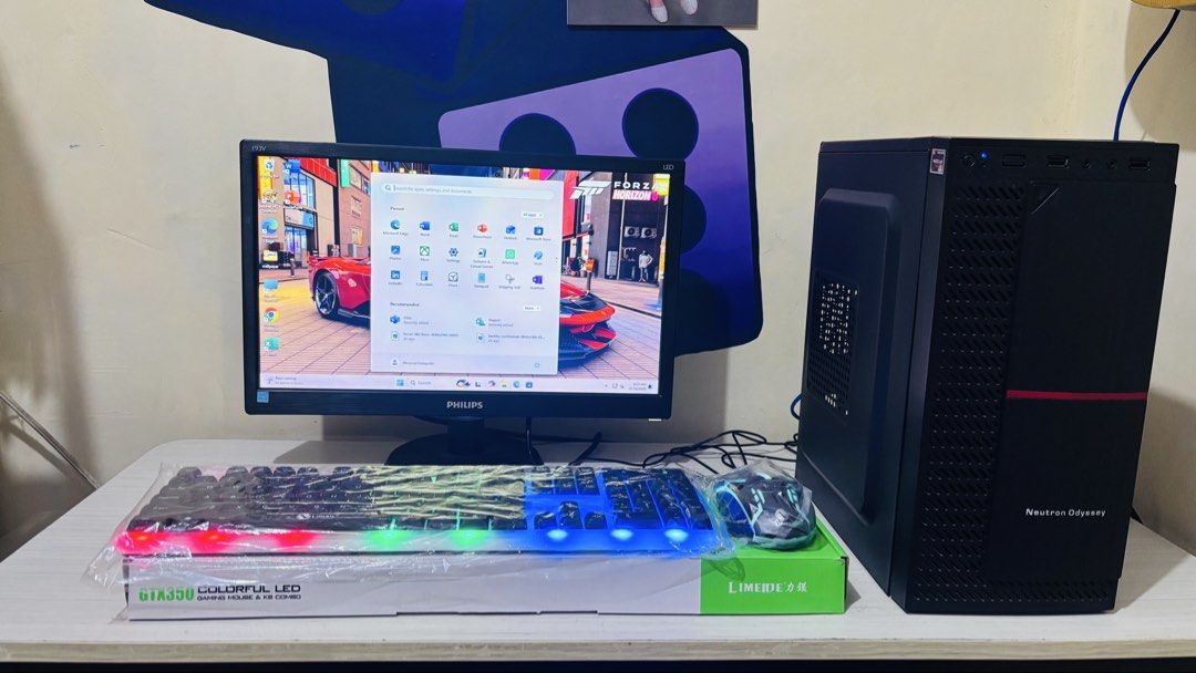 Computer desktop ready to use intel core i5 windows 11 (Category: Desktops) located in Navotas City. Submitted by jerfratz (Listing ID 1468521322, Image 3). Description: COMPLETE DESKTOP PACKAGE - READY TO USE ✨ PLUG & PLAY! PERFECT FOR: ✅ Office Work / Work From Home ✅ Online Class / Student Use ✅ Printing Business ✅ Browsing & Light Gaming (Smooth Performance!) 🖥️ SYSTEM SPECIFICATIONS: Processor: Intel® Core™ i5-4440(3.10GHz) (Upgradable) Mot