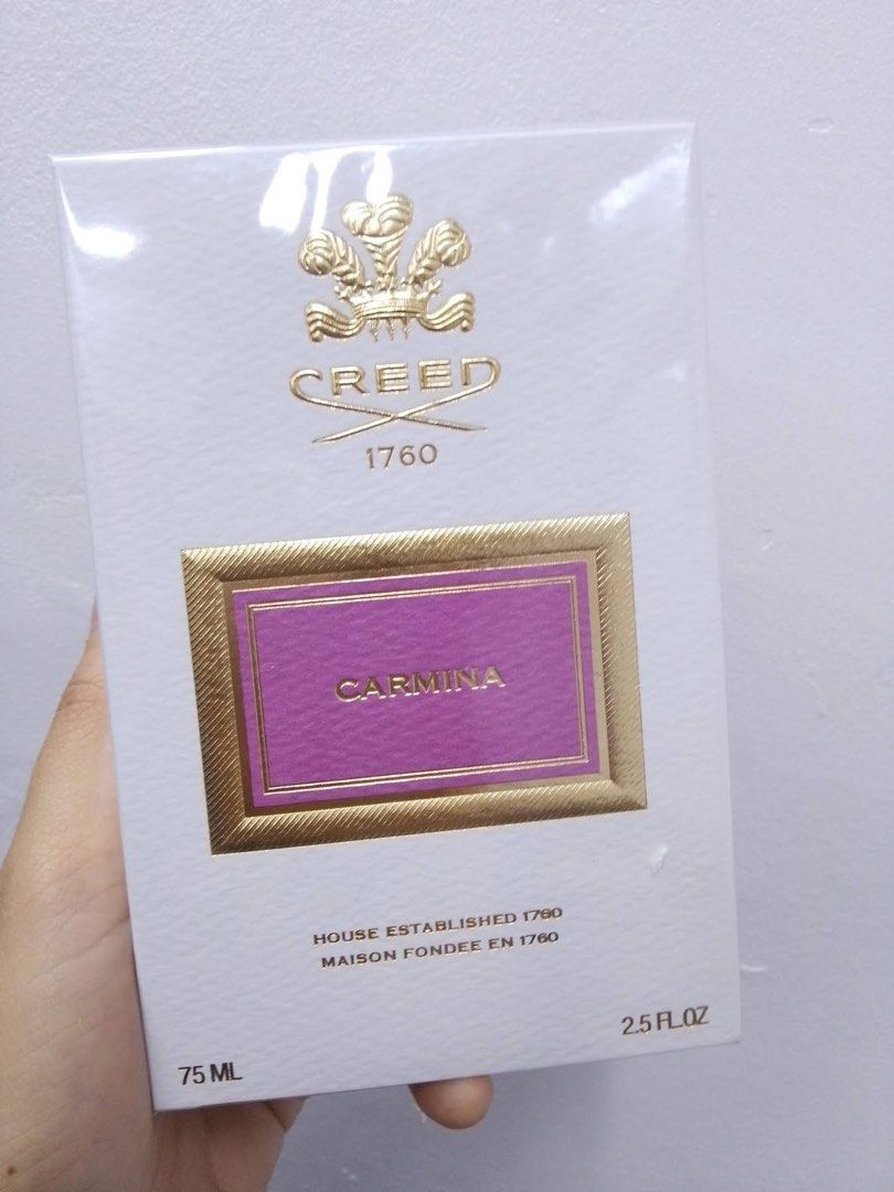 CREED CARMINA | PREMIUM QUALITY (Category: Fragrance & Deodorants) located in Quezon City. Submitted by embere_shop (Listing ID 1468584080, Image 1). Description: 📌 Perfect for yourself or as a gift! ✨ Whether you’re treating yourself or looking for a gift for birthdays and any special occasion, this is a great choice. 💗 The scent is very close to 0G and long-lasting, perfect if you want something that smells premium without going over budget. 