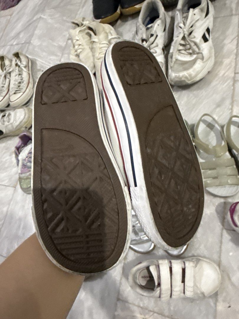 CROCS and Assorted Kids Shoes Sneakers (Category: Babies & Kids Fashion) located in Quezon City. Submitted by beautiful_bunny (Listing ID 1468521049, Image 2). Description: all original po personal preloved of my daughter goods for 3-5yo.