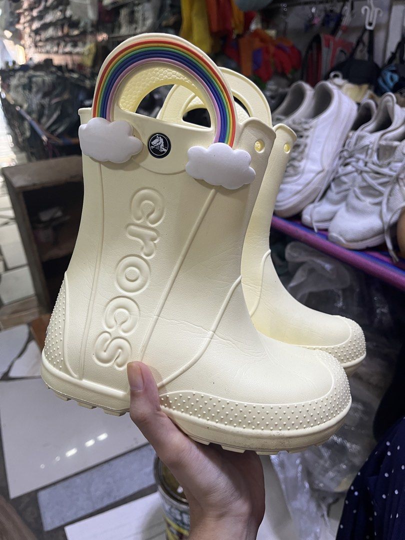 Crocs RainBoots C13 (Category: Boots) located in Cagayan de Oro. Submitted by leehanfinds (Listing ID 1468551899, Image 1). Description: C13.