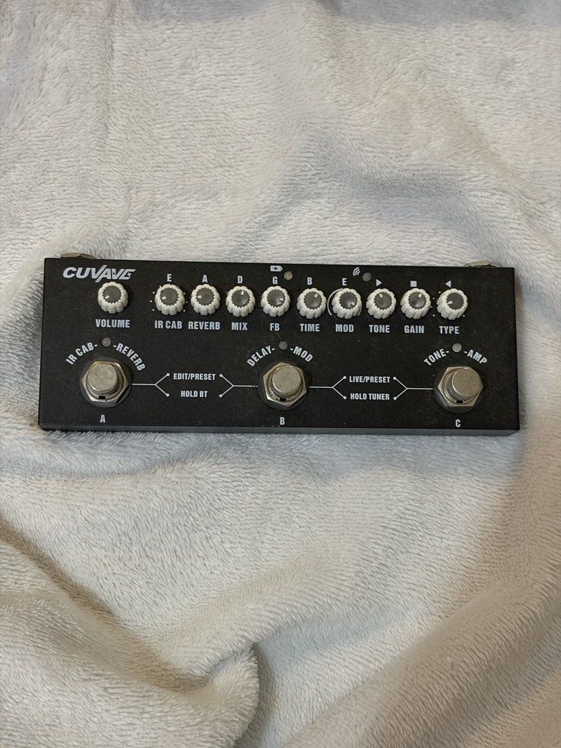 CUVAVE Cube Baby Guitar Multi-Effects Pedal (Category: Musical Instruments) located in Cavite. Submitted by radjjj (Listing ID 1468621827, Image 3). Description: - CUVAVE Cube Baby multi-effects pedal for electric guitar - with free cord - get for 800 if kasama ng guitar - Loc: Gen. Trias, Cavite.