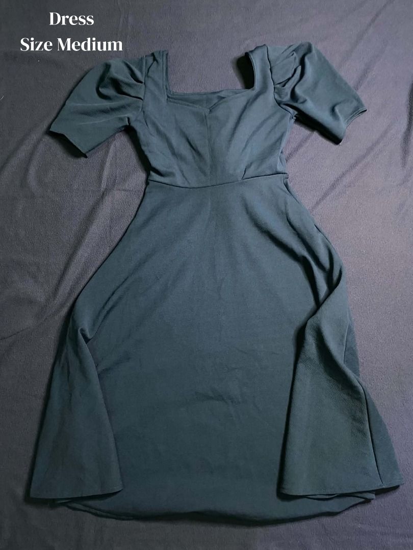 Dark Blue Dress Medium (Category: Dresses) located in Santa Cruz, Pampanga. Submitted by jncthriftshop (Listing ID 1468631638, Image 1). Description: Please note that this item is pre-loved and not brand new. It may have minor signs of use, such as small stains, loose threads, slight fading, or other minor imperfections. Please manage your expectations and check all photos carefully before purchasing. -Condition: Pre-loved / Secondhand -Minor fla
