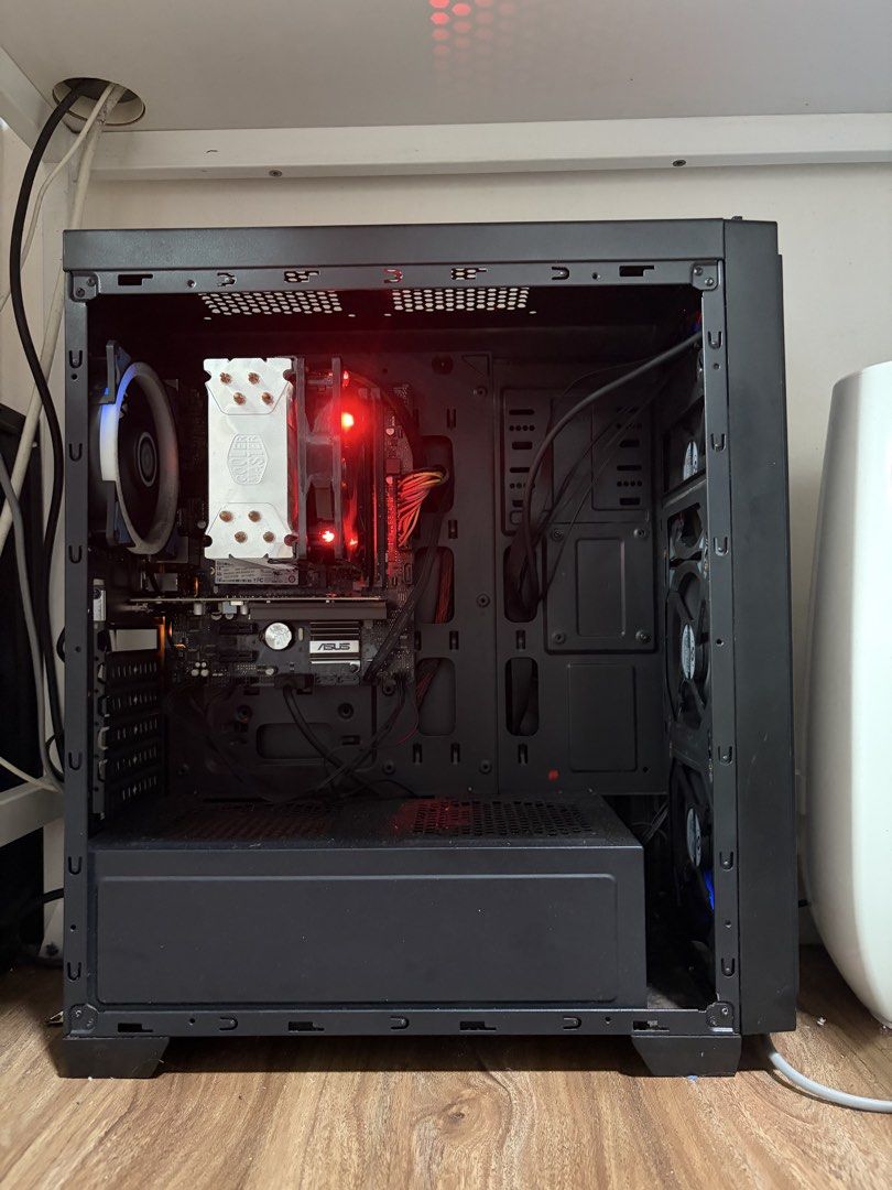 Desktop PC Computer - Light to moderate gaming (Category: Desktops) located in Singapore. Submitted by job_nathan (Listing ID 1468616724, Image 1). Description: Desktop PC Computer for Light to Moderate Gaming. Specs: Intel Core i3 8100 3.6ghz 8th Gen Processor Asus H310M-A Motherboard 16GB DDR4 RAM NVIDIA GeForce GT 1030 GPU 512GB Sandisk NVME SSD (this is where OS is installed) 2TB 2.5-inch SATA SSD - (Brand new and using as storage drive. 600w