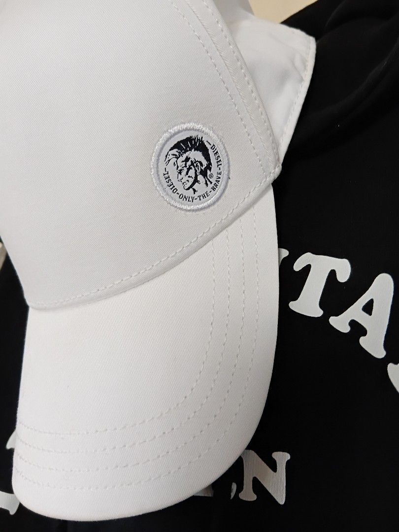 Diesel Industry | Minimal Brave Logo Snapback Hat (Category: Activewear) located in Quezon City. Submitted by 740_select (Listing ID 1468564801, Image 1). Description: Size 2 (58cm) With Hangtag Used 3x ONLY.