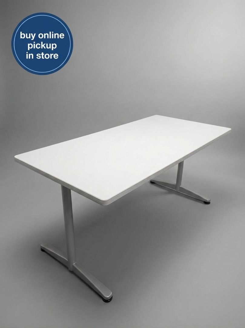 DINING TABLE (Category: Office Furniture & Fixtures) located in Valenzuela. Submitted by jesspesongco (Listing ID 1468553131, Image 1). Description: DINING TABLE BRAND: JAPAN SIZE: L150cm W75cm H70cm PRICE: 7,000 ✔Meeting & Collaborative Work: Serves as a sturdy surface for team discussions and group tasks. ✔Display & Exhibition Platform: Acts as a clean platform to showcase items or presentation materials. 📍 LOCATION: OFFICEBUSTERS BALINTAWAK �