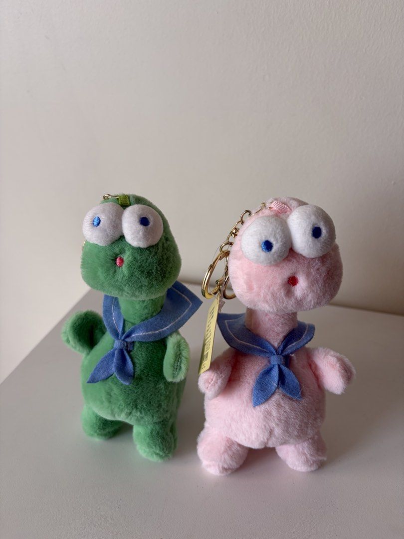 Dinosaur Couple Keychain (Category: Plushies & Soft Toys) located in Quezon City. Submitted by coffycrumble (Listing ID 1468510035, Image 2). Description: Location: Munoz, QC.