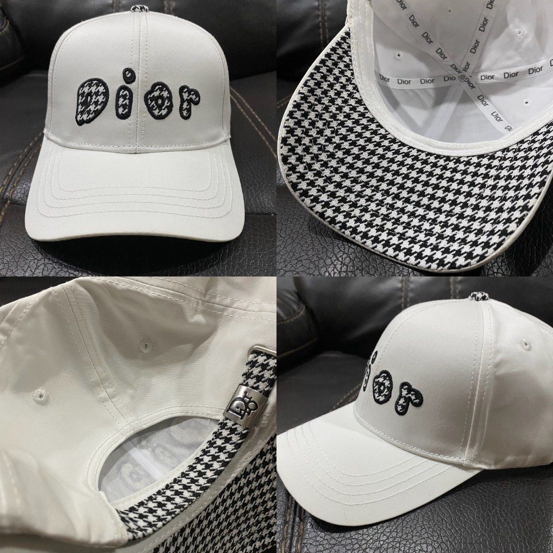 Dior Lettering Embroidered Baseball Cap White (Category: Caps & Hats) located in Antipolo. Submitted by JPtrendshop (Listing ID 1468504321, Image 1). Description: .