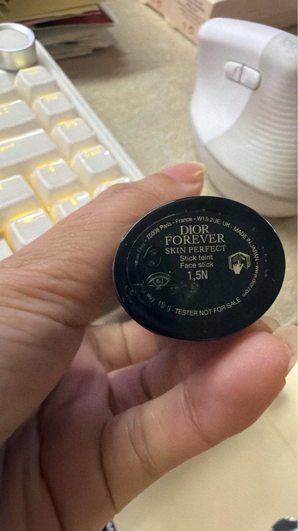 Dior Stick foundation 1.5 (Category: Makeup) located in Manila. Submitted by prelovedtin.1016 (Listing ID 1468521043, Image 2). Description: Used few times! Tester cap. .