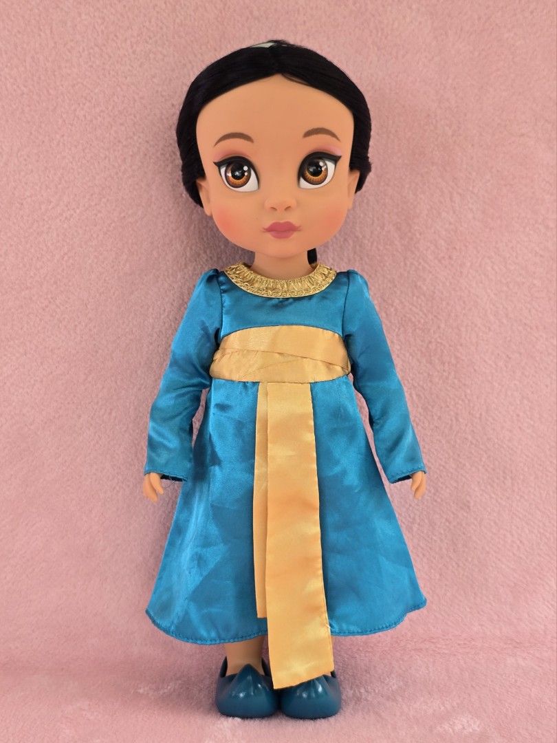 DISNEY ANIMATOR JASMINE (Category: Kids Toys) located in Quezon. Submitted by blushreloved (Listing ID 1468593526, Image 1). Description: Like new kinuha lang clothes kay merida ung dress na nakasuot Selling As Is.