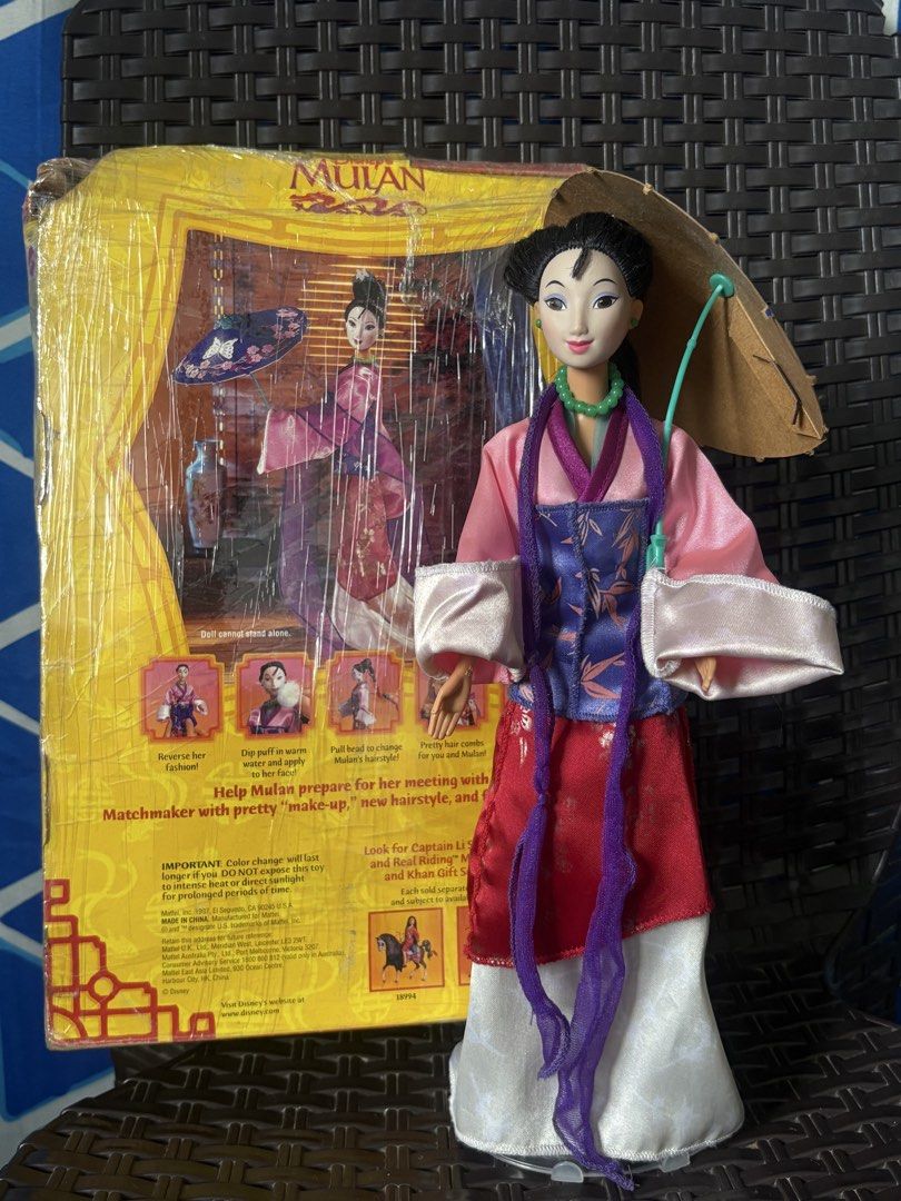 Disney Mulan (Category: Action & Battle Toys) located in Manila. Submitted by dollseller_now (Listing ID 1468637915, Image 1). Description: dm me for more information and let me know anything u wanted about this doll.