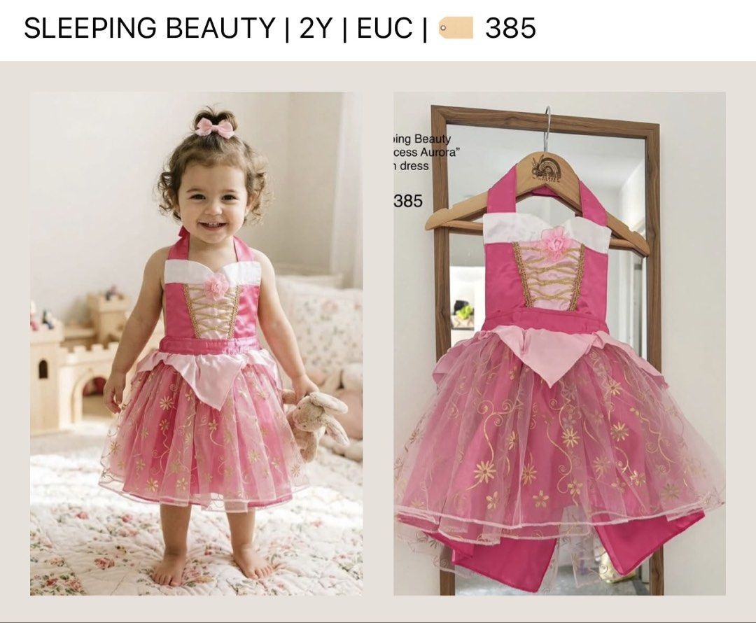 DISNEY PRINCESS COSTUME AVAILABLE (Category: Babies & Kids Fashion) located in San Pablo. Submitted by majhoii (Listing ID 1468536345, Image 1). Description: Pls swnd sa of ur order Shipping fee starts @50 via jnt Laguna location .