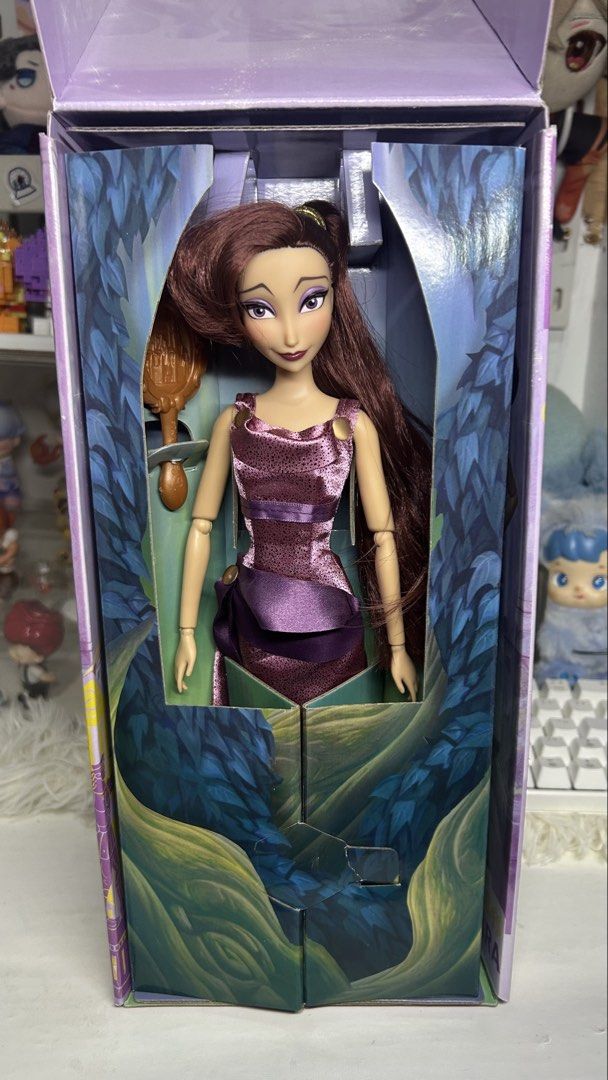 Disney Store Hercules Megara Doll (Category: Figurines & Statues) located in Santa Barbara. Submitted by soysnysy (Listing ID 1468623740, Image 2). Description: ⋆˚꩜｡ BIB Disney Hercules Megara Disney Store Doll ˖ ݁♬⋆.˚𝄞 ᯓ★ inclusions: Complete accessories, Restyled hair (washed off gel & boiledwashed) ˚⊹ RFS: decluttering & need funds for eah dolls ♪ can give lp to get now *.° READ BEFORE PURCHASING ! wysiwyg. please keep in mind that items are 