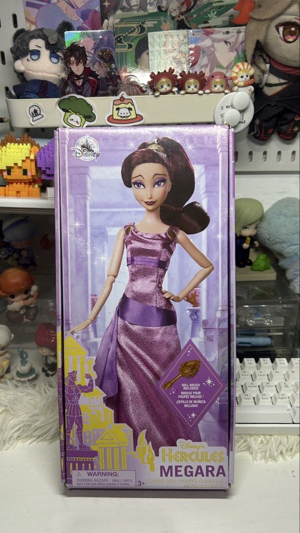 Disney Store Hercules Megara Doll (Category: Figurines & Statues) located in Santa Barbara. Submitted by soysnysy (Listing ID 1468623740, Image 1). Description: ⋆˚꩜｡ BIB Disney Hercules Megara Disney Store Doll ˖ ݁♬⋆.˚𝄞 ᯓ★ inclusions: Complete accessories, Restyled hair (washed off gel & boiledwashed) ˚⊹ RFS: decluttering & need funds for eah dolls ♪ can give lp to get now *.° READ BEFORE PURCHASING ! wysiwyg. please keep in mind that items are 