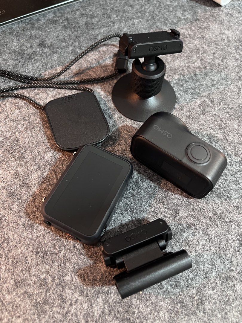 DJI Osmo Nano Action Camera with Mounts and Accessories (Category: Video Cameras) located in Paranaque City. Submitted by somthing.4.every.1 (Listing ID 1468598136, Image 2). Description: 64gb No micro sd included No box - tinapon ko na, didn’t plan to sell this Rarely used, never used under water, no scratches, never dropped RFS - hindi nagagamit.