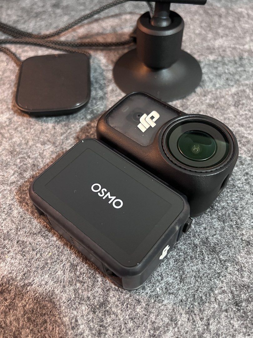 DJI Osmo Nano Action Camera with Mounts and Accessories (Category: Video Cameras) located in Paranaque City. Submitted by somthing.4.every.1 (Listing ID 1468598136, Image 3). Description: 64gb No micro sd included No box - tinapon ko na, didn’t plan to sell this Rarely used, never used under water, no scratches, never dropped RFS - hindi nagagamit.
