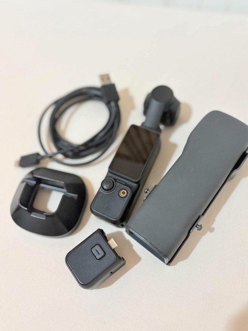 DJI OSMO POCKET 3 (Category: Cameras) located in Quezon City. Submitted by mjmacasinag93 (Listing ID 1468671271, Image 1). Description: -Lightly used, mostly for travels -In very good condition -No issues, 100% working -Complete with original accessories: battery handle, protective cover, DJI stand, type C cable -Well taken care of and properly stored -RFS: Not being used anymore -negotiable.