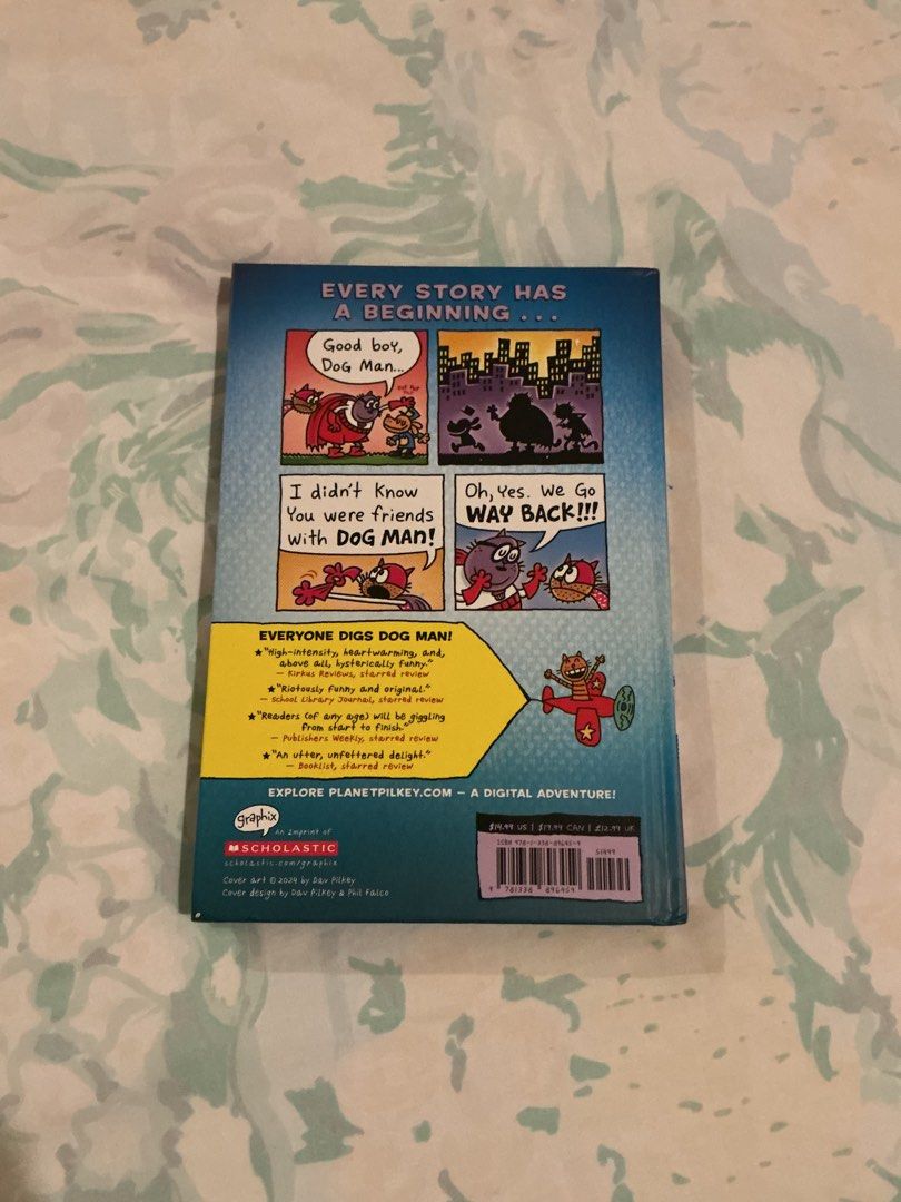 Dog Man Big Jim Begins (Category: Children's Books) located in Muntinlupa City. Submitted by antonrizz (Listing ID 1468606833, Image 2). Description: - Title: Dog Man: Big Jim Begins by Dav Pilkey - Format: Hardcover (Scholastic / Graphix) - Condition: Great, with clean pages and sturdy binding - Highlights: Popular bestseller packed with humor and adventure - Perfect for: Kids and graphic novel fans.