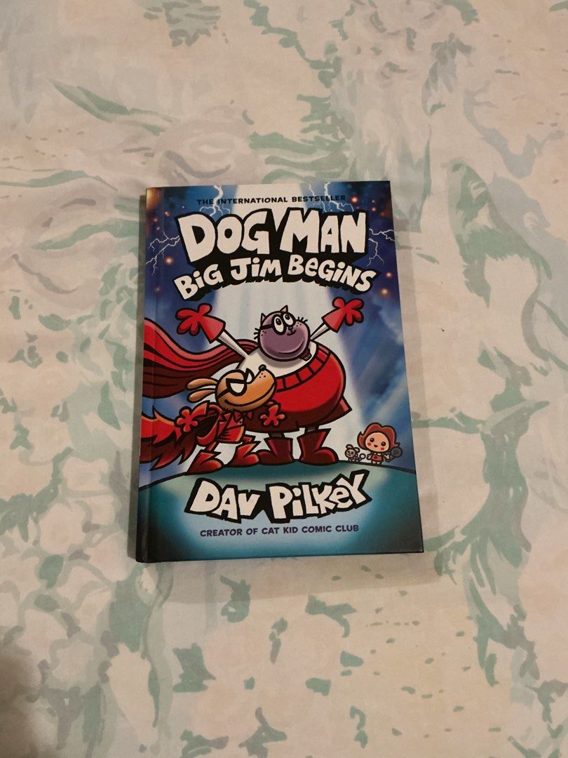 Dog Man Big Jim Begins (Category: Children's Books) located in Muntinlupa City. Submitted by antonrizz (Listing ID 1468606833, Image 1). Description: - Title: Dog Man: Big Jim Begins by Dav Pilkey - Format: Hardcover (Scholastic / Graphix) - Condition: Great, with clean pages and sturdy binding - Highlights: Popular bestseller packed with humor and adventure - Perfect for: Kids and graphic novel fans.