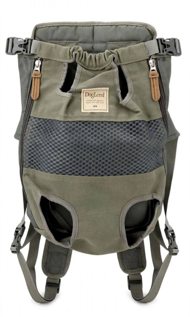 DOGLEMI PET FRONT CARRIER - Size M (Category: Homes & Other Pet Accessories) located in Manila. Submitted by journnierph (Listing ID 1468535715, Image 2). Description: 🐾 DOGLEMI PET FRONT CARRIER - Size M - KASYA SHIH TZU! 🐾 💰 ₱1,400 ONLY - FREE SHIPPING VIA J&T! ✅ Size M - 18 inches - Pang 4-10kg pets! ✅ KASYA: Shih Tzu, Pomeranian, Chihuahua, Poodle, Small Dogs! Pwede Rin sa Car Yung sobrang lalaki na cat ✅ Color: Olive Green / Army Green ✅ 