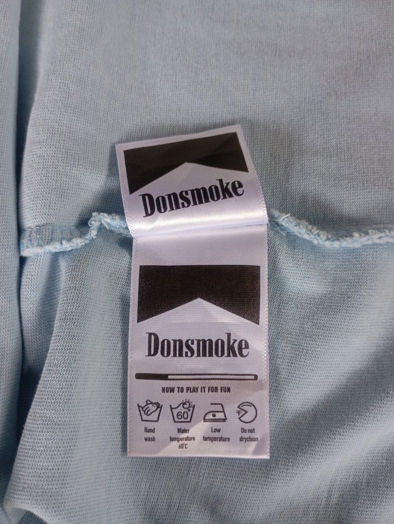 Donsmoke Men's T-shirt (Category: Tshirts & Polo Shirts ) located in Santa Elena. Submitted by d_thriftershp (Listing ID 1468520085, Image 3). Description: Large on tag Length : 30 Width : 23 Fabric condition : very good Color condition : 9/10 Damage : none Flaws : minor stain ( browse photo for reference) +SF.