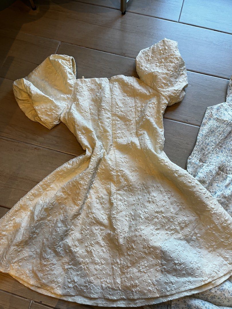 Dress bundle for P180 both (Category: Dresses) located in Manila. Submitted by caseyandreaa2 (Listing ID 1468654951, Image 3). Description: Pick up only Left dress: L: 27.5" Right dress: L: 35" Loc: BGC, Taguig, Metro Manila Book your own courier .