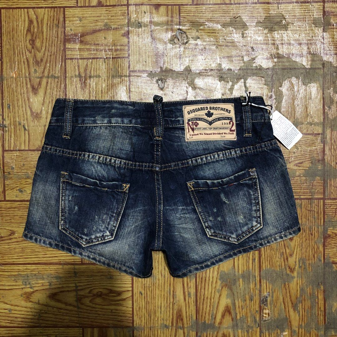 DSQUARED2 DISTRESSED DENIM SHORT (Category: Shorts) located in Dasmarinas. Submitted by cornyxmessy (Listing ID 1468680069, Image 2). Description: waist - 30 length - 9.5.