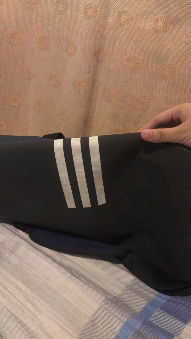 Duffle Bag in Navy Blue- Adidas (Category: Backpacks) located in Manila. Submitted by curatedbyiz (Listing ID 1468683031, Image 3). Description: -Adidas Navy Blue -Adjustable Strap -Gym/Travel Bag -Last Price -Payment Method: Gotyme/Gcash -Two side pockets (One with zipper) -Decluttering hence the low price -Location:Manila -No meetups strictly due to privacy reasons. - I will ONLY entertain questions about this listing if it's not included in th