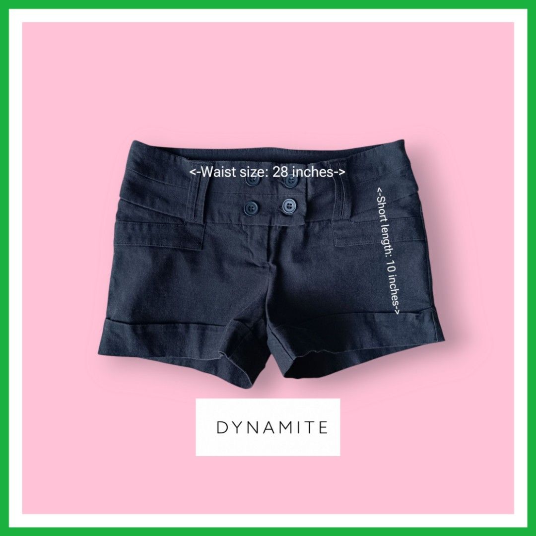 DYNAMITE Clothing Womens Cuffed Leg Buttoned Short (Category: Shorts) located in Bacoor. Submitted by nineties_kid (Listing ID 1468553613, Image 1). Description: <==• DYNAMITE Clothing Womens Cuffed Leg Buttoned Short Size: Small Waist size: 28 inches Short length: 10 inches ______________ ▶LBC Cash on Pick-up (C.O.P) Offer nation-wide delivery, as long as there is an LBC branch near your area. ▶LBC C.O.D (Cash on Delivery) ▶Lalamove ▶J&T Regular