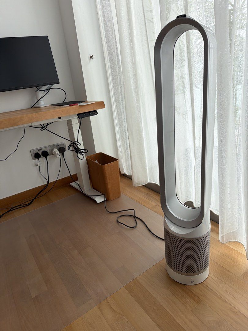 DYSON Pure Cool TP00 Air Purifier + Tower Fan (White/Silver, TV & Home ...