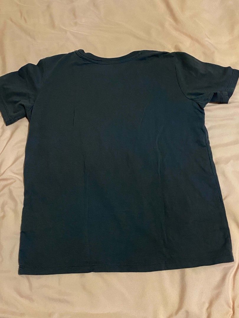 Ed Hardy Gray shirt (Category: Shirts) located in Iba. Submitted by yunqiz (Listing ID 1468599399, Image 3). Description: L on tag pero maliit yung sizing length - 22in. bottom width - 16.5 sleeve length - 7 sleeve opening - 6.