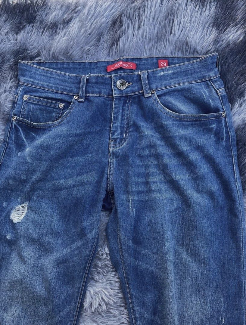 Ed hardy pants (Category: Jeans) located in San Jacinto. Submitted by clothcartelph (Listing ID 1468561801, Image 3). Description: ED HARDY SIZE: 29 LEGHOLE: 7 WIDTH: 31 LENGTH: 40 ISSUE: ~ COLOR RATE: 9.6/10 CONDITION: EXCELLENT.