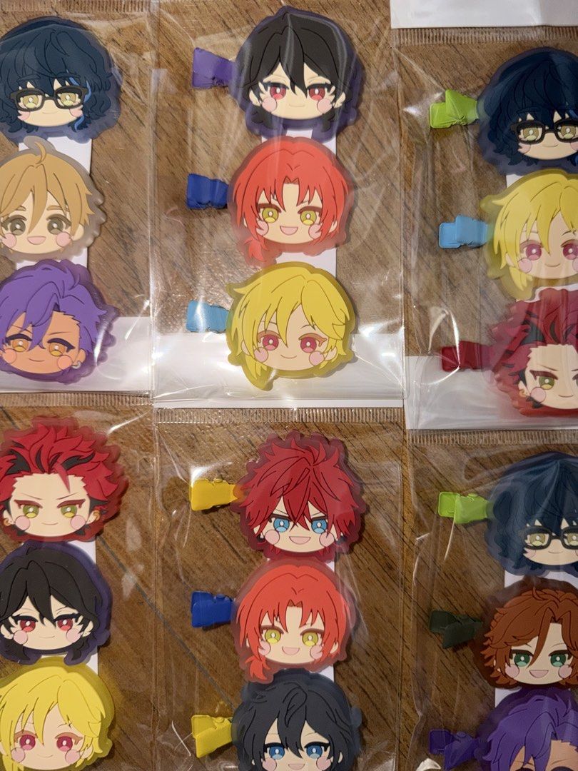 Ensemble Stars! Mini Colle! Bangs Clip (Category: Hair Accessories) located in Bacolod City. Submitted by quickocean-c957 (Listing ID 1468562643, Image 2). Description: 3 clips / pack 22 packs available .