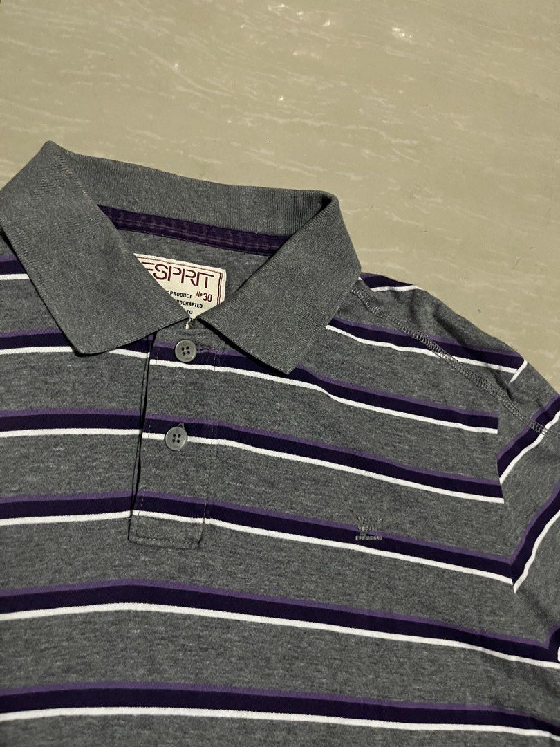 ESPIRIT PLAID POLO SHIRT (Category: Tshirts & Polo Shirts ) located in Manila. Submitted by thrift2lifestyle (Listing ID 1468600601, Image 3). Description: ESPIRIT PLAID POLO EXCELLENT CONDITION W21 L26 NO ISSUE 350.