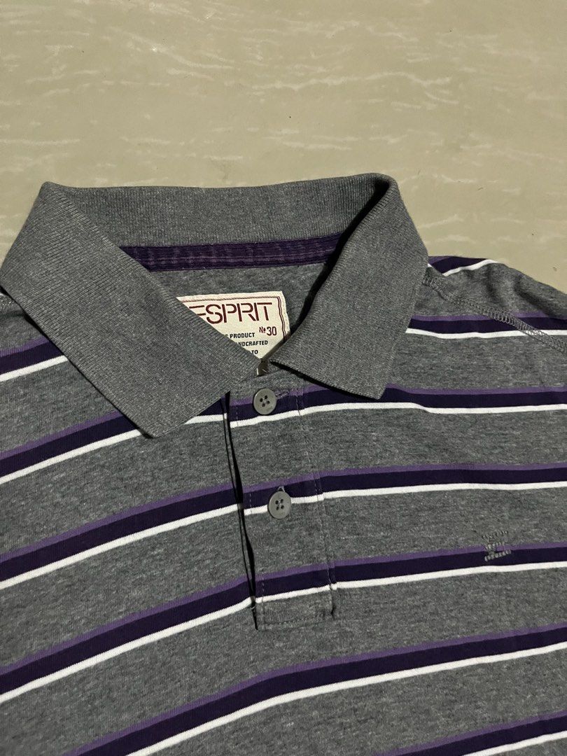 ESPIRIT PLAID POLO SHIRT (Category: Tshirts & Polo Shirts ) located in Manila. Submitted by thrift2lifestyle (Listing ID 1468600601, Image 2). Description: ESPIRIT PLAID POLO EXCELLENT CONDITION W21 L26 NO ISSUE 350.