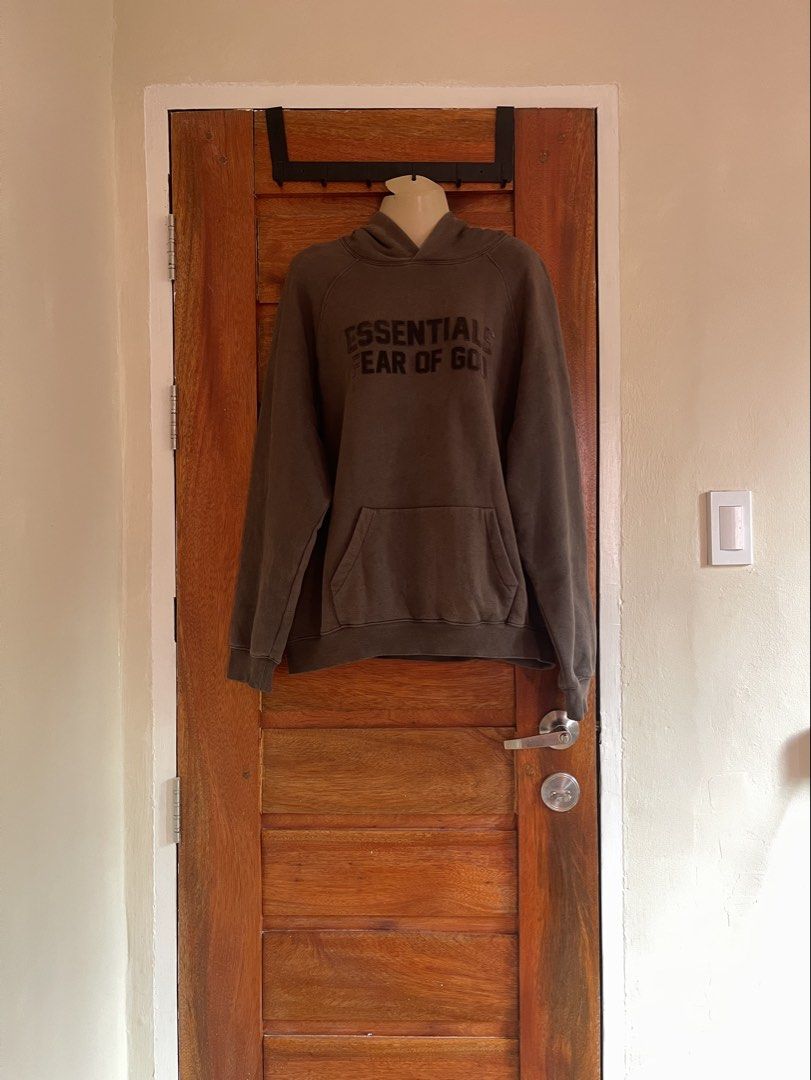Essentials FOG Hoodie Jacket (Category: Coats, Jackets and Outerwear) located in Baler. Submitted by declutterwithrhys (Listing ID 1468402319, Image 1). Description: FOR SALE (PLEASE MAKE READING A HABIT) ESSENTIALS FEAR OF GOD PULLOVER HOODIE JACKET SIZE MEDIUM ON TAG WIDTH 25.5 INCHES | LENGTH 27.5 INCHES BEST FIT SIZE LARGE TO EXTRA LARGE BODY FRAME (OVERSIZED) COMPLETE TAG AND WASH TAG COLOR RATE 8.5/10 WITH KANGAROO POCKET AUTHENTIC/ORIGINAL