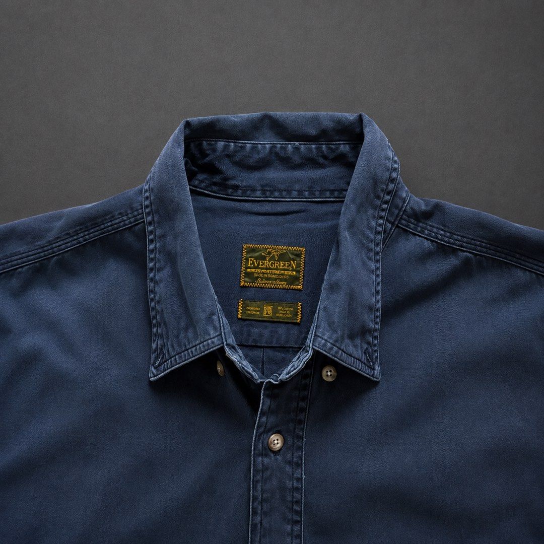 EVERGREEN LONG-SLEEVE POLO (Category: Tshirts & Polo Shirts ) located in Taguig. Submitted by clarrk95 (Listing ID 1468680047, Image 3). Description: Evergreen Long-Sleeve Polo Size: Large (tag) Length: 31inches Width: 24inches Sleeve: 19inches PRICE: ₱400 ONLY! ✅ very good condition ✅ add shipping fee ✅ ignoring LP inquiry Shipping: Lalamove | J&T | LBC Location: Taguig📍 Payment: Gcash | Bank | Cash FB: THRFT IG: thrft_25 DM for more detailed p