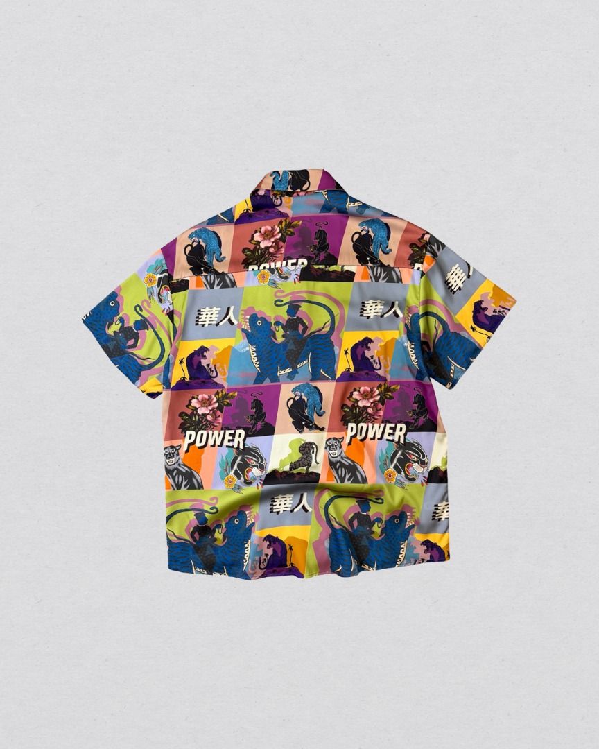 Fairwhale Multi Colored Tattoo polo (Category: Tshirts & Polo Shirts ) located in Cabanatuan. Submitted by argarments.ph (Listing ID 1468558681, Image 2). Description: Tagged: Medium on tag Width 21.5" | Length 27.5" Condition: Excellent condition Issue(s): -.