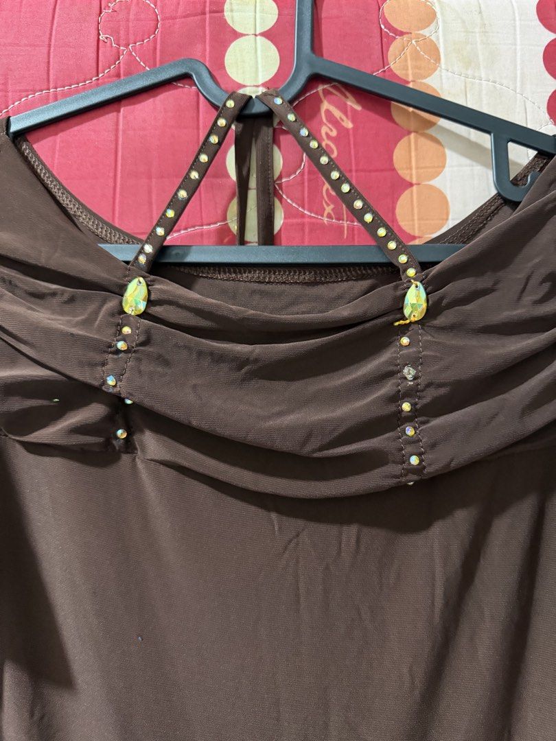 Fairy Core Brown Dress (Category: Dresses) located in Pasay City. Submitted by kamilush (Listing ID 1468598694, Image 3). Description: S-M.