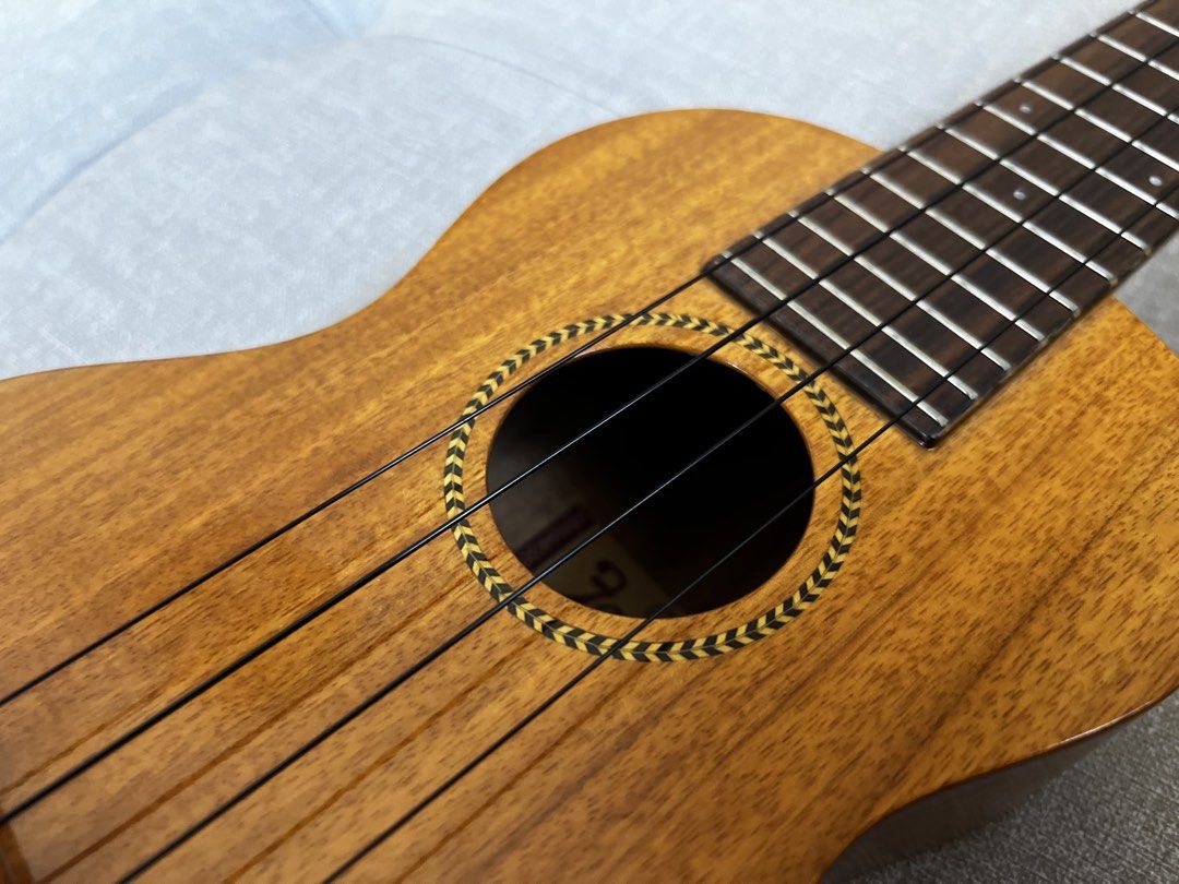 Famous FS-8 Soprano Ukulele (Category: Musical Instruments) located in Dagupan City. Submitted by rick.cas (Listing ID 1468558835, Image 3). Description: Famous FS-8 Soprano Ukulele *with soft padded case - This is an all-laminate ukulele made out of Hawaiin Koa (its finish is a koa veneer) -This uke features geared tuners than the traditional friction tuners for a soprano uke. - Similar to the FS-5, the FS-8 produces a very bright sound comparab