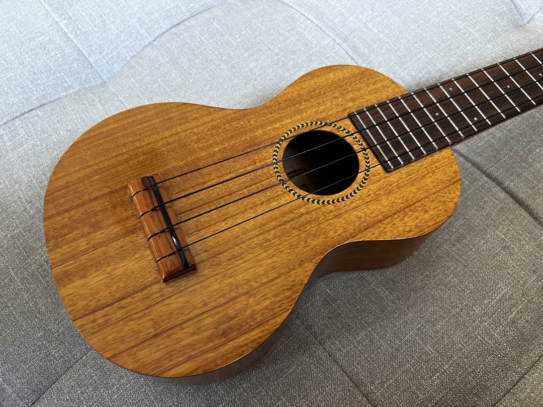 Famous FS-8 Soprano Ukulele (Category: Musical Instruments) located in Dagupan City. Submitted by rick.cas (Listing ID 1468558835, Image 2). Description: Famous FS-8 Soprano Ukulele *with soft padded case - This is an all-laminate ukulele made out of Hawaiin Koa (its finish is a koa veneer) -This uke features geared tuners than the traditional friction tuners for a soprano uke. - Similar to the FS-5, the FS-8 produces a very bright sound comparab